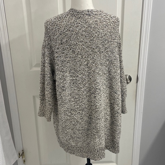 LANE BRYANT | Neutral Tan/Cream Open Front Knit Kimono Cardigan Women’s Sz 22/24 - Picture 4 of 9